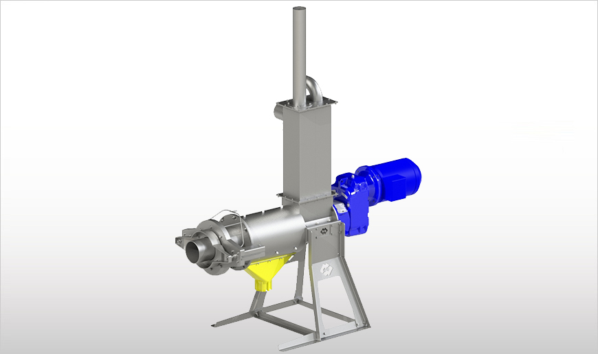 Шнековые сепараторы для разделения твердой и жидкой фракций SEPCOM Bedding
