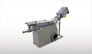 Шнековая решетка в резервуаре WASTEMASTER TSB 1