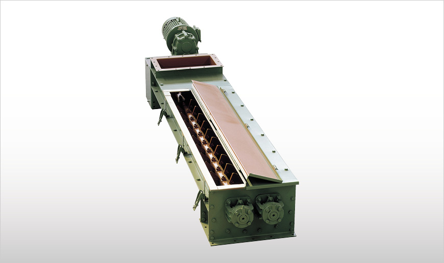 Двухвальные лопастные непрерывные смесители MESC-MESC-UM