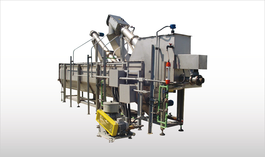 Комбинированная установка для механической очистки сточных вод WASTEMASTER TSB 2-3