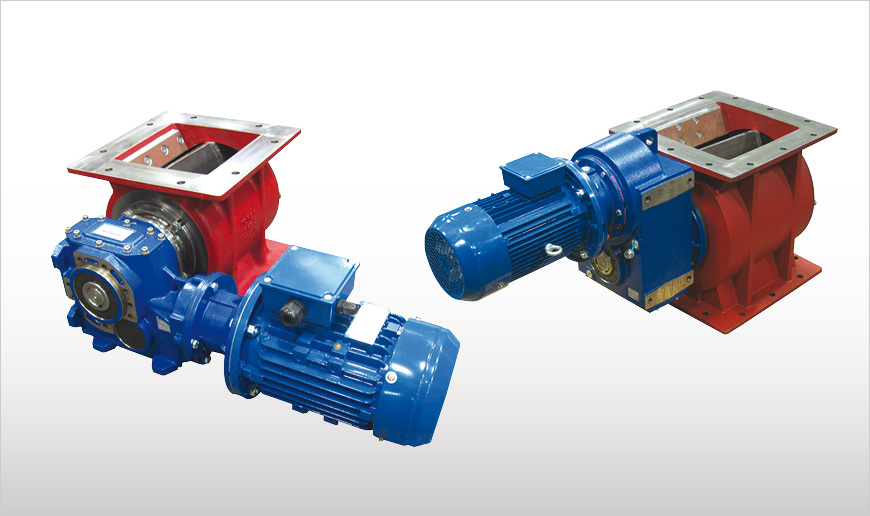 Просыпные Затворы Секторные для Древесных Пеллет/Щепы RWN